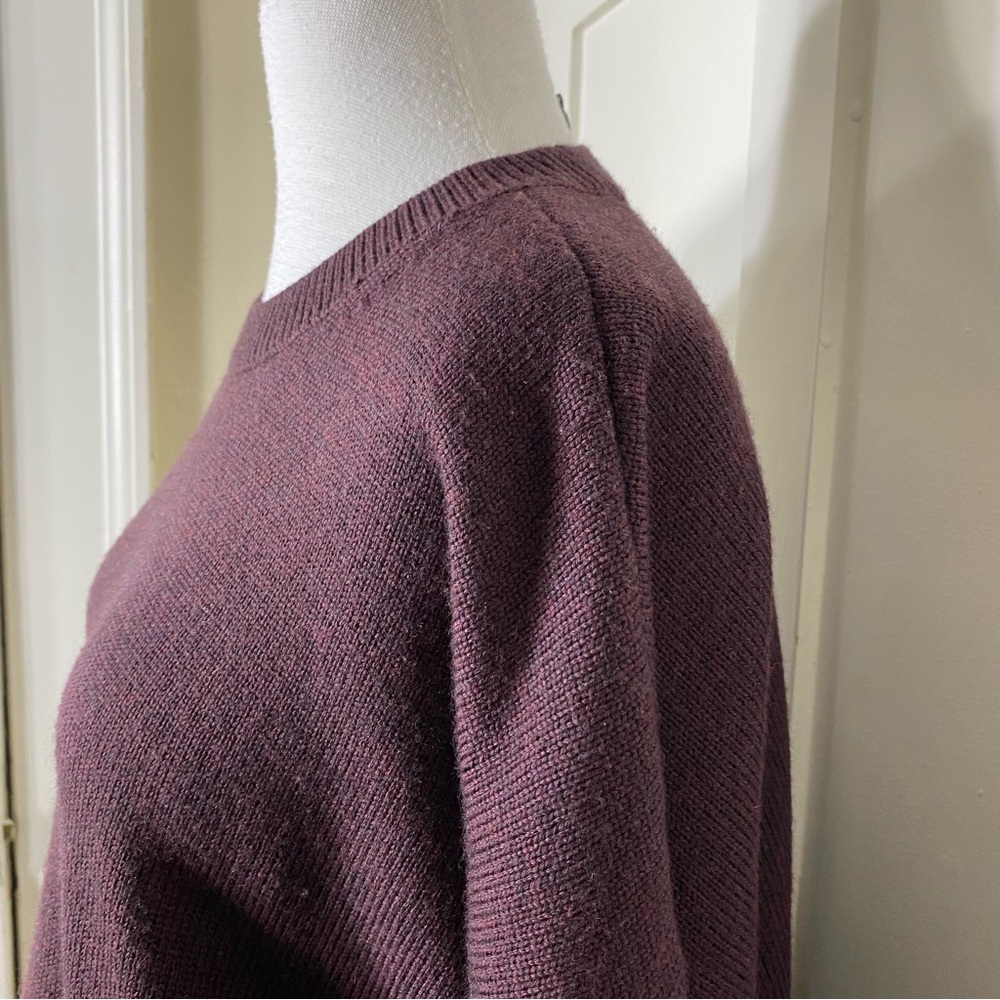 Eileen Fisher Crewneck 100% Merino Regenerative Wool Tunic Pullover Sweater M - Picture 8 of 14